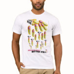 Miracle cure bitter pill against humanity t-shirts