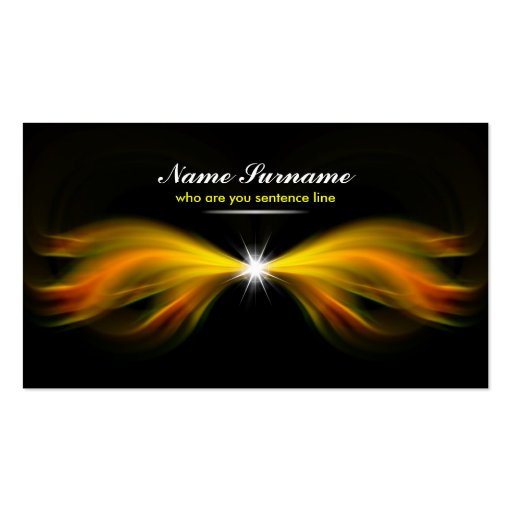miracle light business card