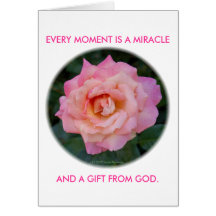 MIRACLE MOMENTS GREETING CARD