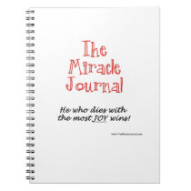 Miracle Notebook - a place to keep YOUR miracles notebooks