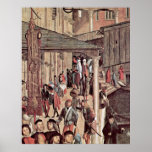 Miracle of the Relic Detail by Vittore Carpaccio Poster