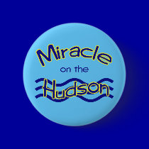 Miracle on the Hudson Button buttons