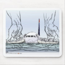 Miracle on the Hudson mousepads
