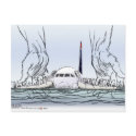 Miracle on the Hudson postcards by JDMESS Miracle on the Hudson postcards