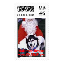 Miracle with Santa Postage Stamps