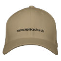 Miracleplacechurch Hat embroidered hats by miracleplace Miracleplacechurch Hat embroidered hats