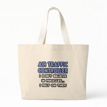 Miracles and Air Traffic Controllers Canvas Bags
