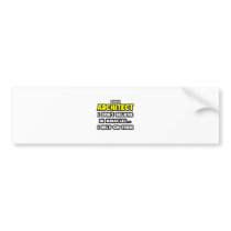 Miracles and Architects ... Funny Bumper Sticker