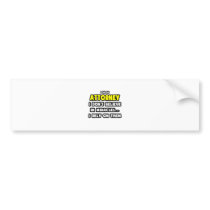 Miracles and Attorneys ... Funny Bumper Sticker