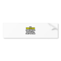 Miracles and Dietitians ... Funny Bumper Sticker
