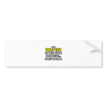 Miracles and Drafters ... Funny Bumper Sticker