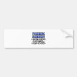 Miracles and Forensic Scientists Bumper Stickers