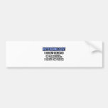 Miracles and Histotechnologists Bumper Sticker