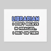 Miracles and Librarians Postcards