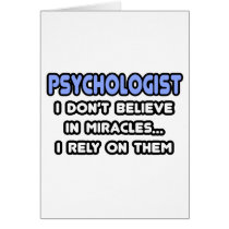 Miracles and Psychologists cards