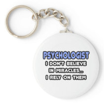 Miracles and Psychologists keychains