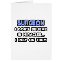 Miracles and Surgeons cards