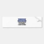 Miracles and Veterinary Technologists Bumper Sticker