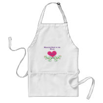 Miracles Grow in the Heart Adoption Apron
