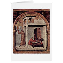 Miracles Of The Holy By Simone Martini Card