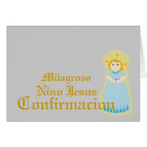 Miraculous"Confirmacion"-Spanish-Customize cards