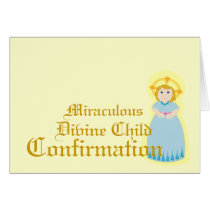 Miraculous Confirmation-Customize cards