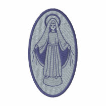 Miraculous Medal embroidered shirts