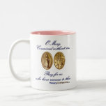 Miraculous Medal Prayer Cup 2 Mug