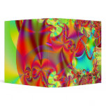 Mirador II · Fractal Art · Red & Green binders