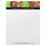 Mirador II · Fractal Art · Red &amp; Green Personalized Letterhead