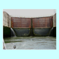 Miraflores Locks, Panama Canal postcards