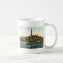 Miramer Castle and Lake, Chemnitz, Saxony, Germany Coffee Mugs