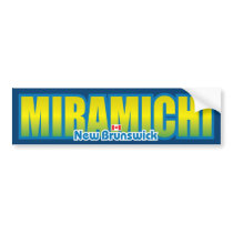 Miramichi Bumper bumper stickers