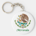 Miranda Mexican National Seal Keychains