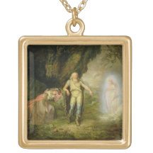Miranda, Prospero and Ariel, from 'The Tempest' by Jewelry