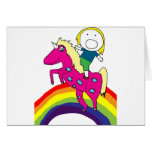 Miranda Riding Unicorn cards