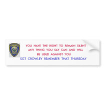 MIRANDA RIGHTS bumper stickers