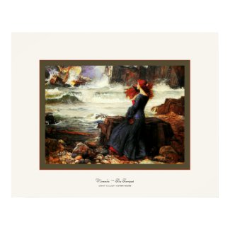 Miranda ~ The Tempest ~ John W. Waterhouse print