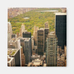 Mirando hacia fuera el Central Park desde arriba,  Iman De Frigorífico