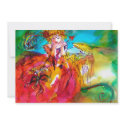 MIRANDOLINA , bright yellow brown red blue green invitations
