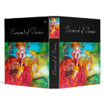 MIRANDOLINA ,Venetian Carnival Masks Vinyl Binders