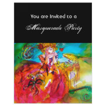 MIRANDOLINA  / Venetian Carnival Masks Custom Flyer