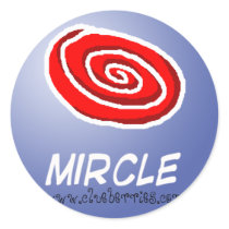 Mircle, www.clueberries.com sticker