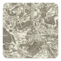 Mirecourt, Epinal Square Stickers
