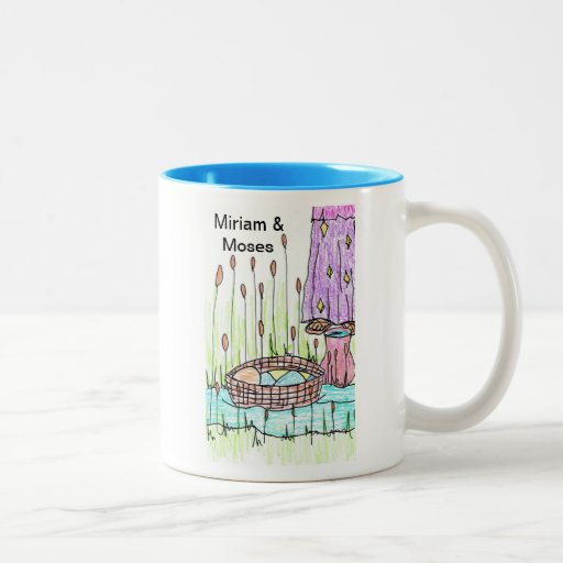 Miriam & Moses in the Nile River Mug