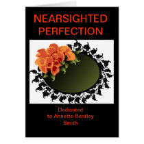 mirror2, NEARSIGHTED PERFECTION, Dedicated to A... Greeting Cards