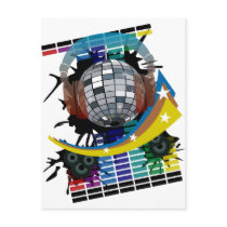 Mirror Ball postcards