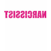 Mirror Gawker - NARCISSIST (Pink) t-shirts by Back_Words Mirror Gawker - NARCISSIST (Pink) t-shirts