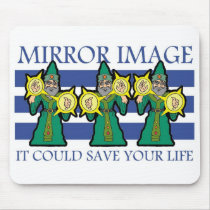 Mirror Image Mouse Pad