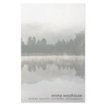 Mirror Lake, Early Morning Custom Stationery
